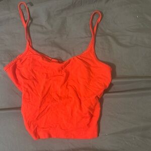 small red tank top from aero